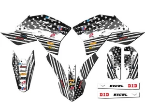 2009-2015 SX 65 MERICA Grey Senge Graphics Kit Compatible with KTM - Picture 1 of 10