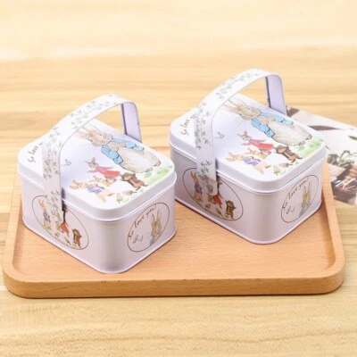 New arrival vintage suitcase storage tin candy gift earphones box small suitcase - Image 1 of 4