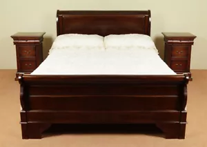 Single 3ft11 Sleigh Bed colonial style with slats from manufacturer 80194 - Picture 1 of 2