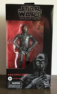 Star Wars The Black Series 0-0-0 (Triple Zero) 6-Inch Action Figure In Stock - Picture 1 of 6