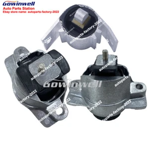 3X Engine Mount Transmission Mount for Jaguar XE X760 2.0L 3.0l 2015- T4N13011 - Picture 1 of 13