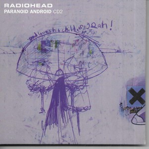 99p SALE Radiohead Paranoid Android CD2 in Card Slipsleeve UK CD Single