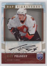2006-07 Upper Deck Be a Player Signatures Dion Phaneuf #DP Auto