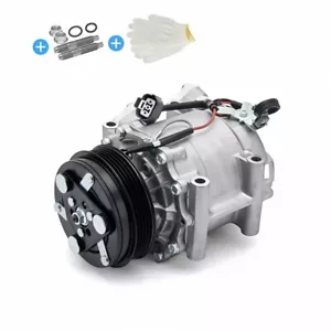 AC A/C compressor w/ clutch for Honda Fit 1.5L l4 2009 2010 2011 2012 2013 2014 - Picture 1 of 3