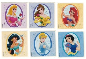 Disney Princess Vending Machine Sticker lot - 10 Stickers - Picture 1 of 3