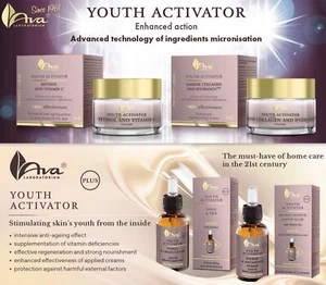 Ava Youth Activators-Peptide PROGELINE TM-Hydranov-PeptanCollagen-PhytoCellTec - Picture 1 of 24