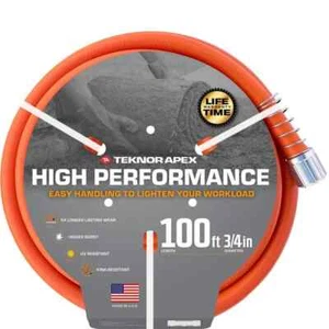 Teknor Apex Garden Hose Contractor Grade Kink Resistant High Flow 3/4" x 100ft - Picture 1 of 11