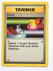 Juego base de cartas Pokémon Switch 95/102 MP vintage 1999 entrenador común - Imagen 1 de 2