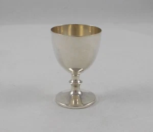 *RAR* Schlichter kleiner Eierbecher aus 925er Sterlingsilber Scheffield um 1909 - Bild 1 von 16