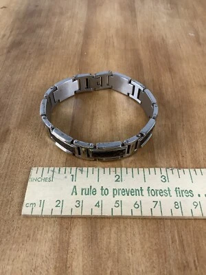 Pulseira masculina de inox - Imagem 1 de 4