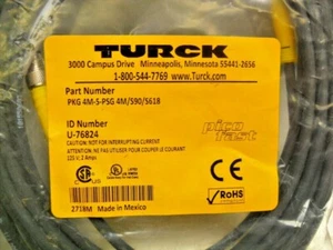    TURCK 4M-5-PSG 4M/S90/S618; U-76824 Nuevo Sellado de Fábrica - Imagen 1 de 3