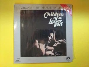 CHILDREN OF A LESSER GOD William Hurt, Marlee Matlin 1986 Paramount R LASERDISC - Picture 1 of 4