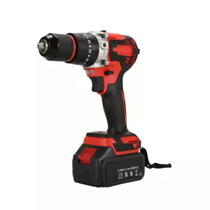 Household Brushless Drill Cordless Electric Screwdriver Drill Set W/ Battery New - Bild 1 von 9