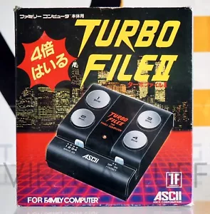 ASCII Turbo File II 2, Nintendo Famicom, FC Memory, NES Japan Market, good cond. - Picture 1 of 16