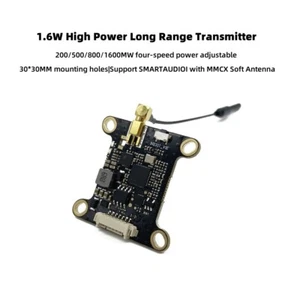 Transmisor de video torre FPV 5.8G 1.6W disipación de calor de alta potencia 2-6S para dron - Imagen 1 de 6