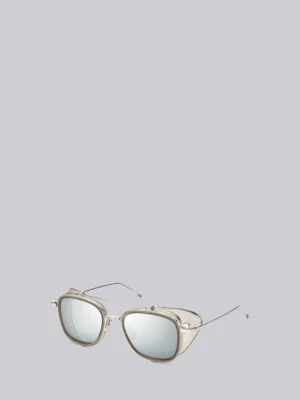 Gafas de sol THOM BROWNE TB-808-B-GRY-SLV-51 espejadas Foto 1 de 4