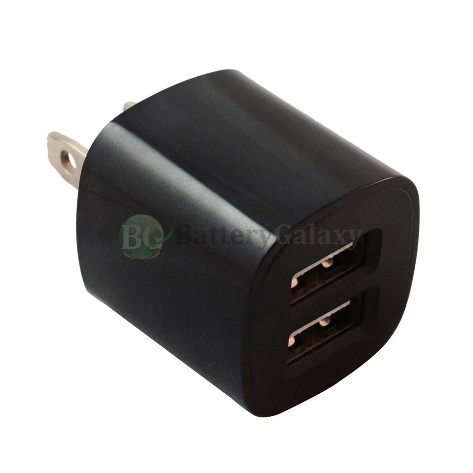 USB Wall Charger Dual for LG Risio 2 3/Stylo 2 3/Stylo 2 3 Plus/Tribute 2 3 4 5 - Image 1 of 4