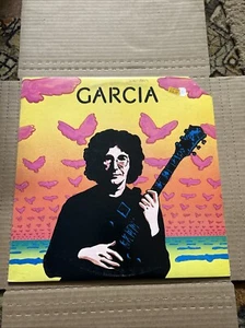 JERRY GARCIA SELF TITLED 1974 GRATEFUL DEAD RX102 Round Texture Cover NM LP - Picture 1 of 5