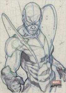 2018 Marvel Masterpieces Preliminary Art PA38 YELLOWJACKET Odds 1:12😍😍*