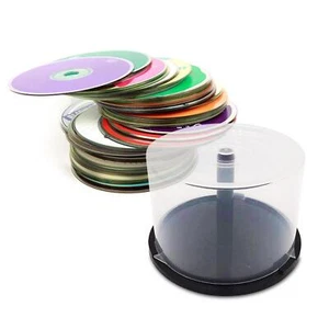 Secchio per contenitori per CD DVD per libreria in materiale PP, capacità 50 - Afbeelding 1 van 5