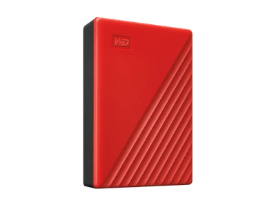 WD 6TB Portable Storage External Hard Drive  ( WDBR9S0060BRD-WESN ) Red - Image 1 of 4