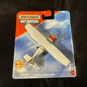 2025 Matchbox Sky Busters #22/32 Cessna 172 SKYHAWK Vhtf - Picture 1 of 2