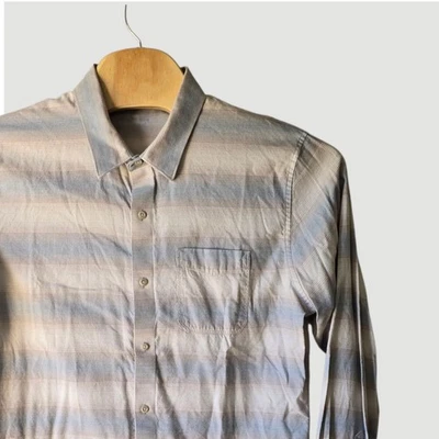 Travis Mathew Men's Long Sleeve Button Down Shirt Size Large Striped Casual Golf - Image 1 of 4
