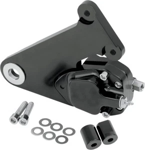 GMA Engineering Custom 2-Piston Rear Smooth Black Brake Caliper - GMA-205SB - Picture 1 of 3