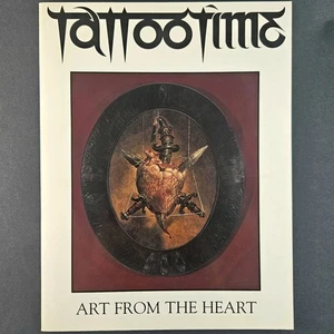 Tattoo Time - Kunst aus dem Herzen von Don E Hardy, 1991 illustriertes Taschenbuch - Bild 1 von 9
