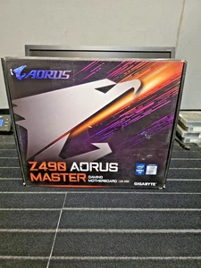 Gigabyte Z490 AORUS MASTER motherboard CPU socket LGA1200 Intel DDR4 HDMI WiFi 6 - Bild 1 von 18