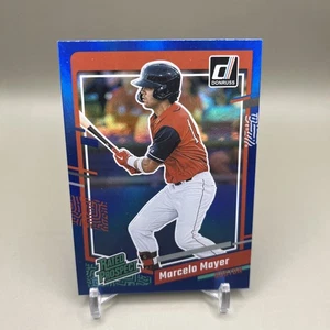 Marcelo Mayer Red Sox 2023 Donruss Rated Prospect Blue Foil Parallel #67 - Picture 1 of 2