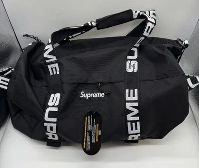 NEW Supreme Duffle Bag Black (SS18) Large - Image 1 of 4