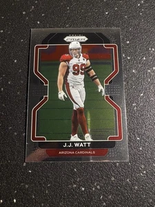 2021 Panini Prizm - J.J. Watt #79 NFL Arizona Cardinals Defensive End - Picture 1 of 2