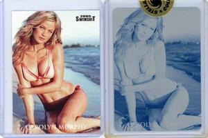 CAROLYN MURPHY 2005 SPORT ILLUSTRIERT SI BADEANZUG (CYAN) DRUCKPLATTE 1/1!! - Bild 1 von 2