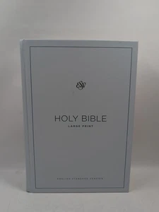 Large Print Holy Bible English Standard Version ESV- Crossway - Hardcover - Imagen 1 de 17