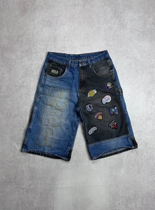 Pantalones cortos de rap vintage años 90 NBA Y2k 34 - Imagen 1 de 7