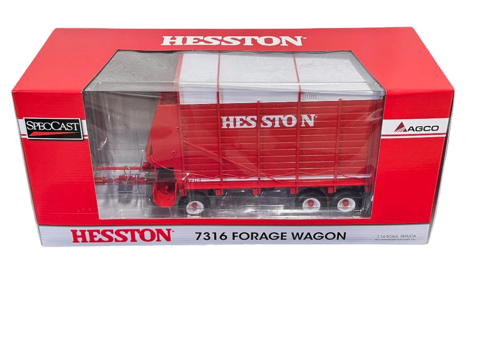 SpecCast Hesston 7316 Forage Wagon 1/16 scale SCT 940 - Image 1 of 1