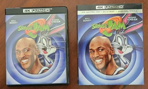 Space Jam 4K Ultra HD Bluray/Bluray w/ OOP Slipcover Michael Jordan - Picture 1 of 3