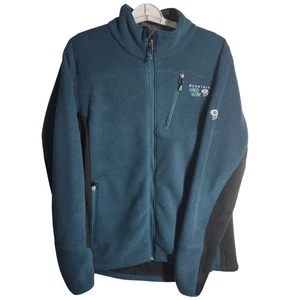 Chaqueta polar Mountain Hardwear cremallera completa para hombre L verde azulado ligero - Imagen 1 de 10