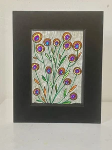 Vibrant flowers.  Original Acrylic Painting  - Picture 1 of 7