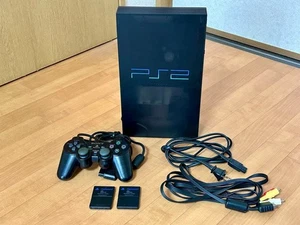 Sony PlayStation 2 Zen Schwarz Konsole SCPH-37000 PS2 Game Controller Sony PS2 - Bild 1 von 13