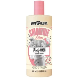 SOAP & GLORY ~ SMOOTHIE STAR ~ HYDRATING BODY WASH ~ 500ml ~ Almond & Vanilla - Picture 1 of 6