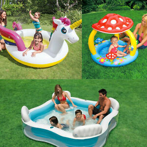 Intex Inflatable Paddling Pool Family Outdoor Swimming Play Center Garden Toy