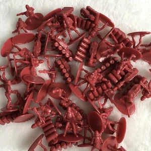 RISK Star Wars Clone Wars Edition 2005 Army Troop Replacement Parts Red 59 piece - Picture 1 of 2