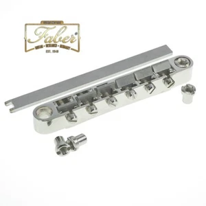 Faber ABRL-TG ABRL59TG Locking Bridge Titanium Saddles Gloss Finish 3031-6 - Picture 1 of 3