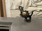 Walter BOSSE  figurine en bronze Années 50 LION  Signe Du Zodiaque