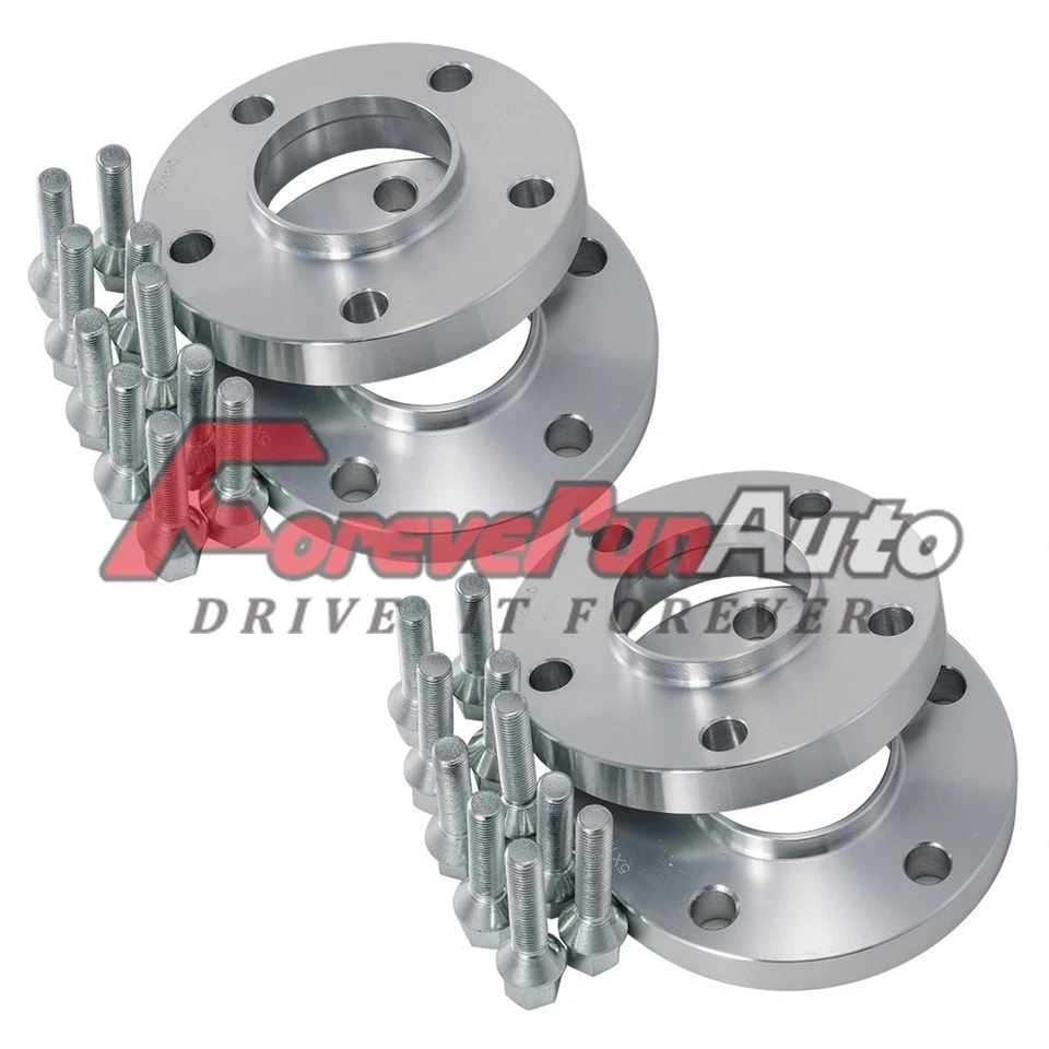 4PC 20mm 5x120 Wheel Spacers Adapters 12x1.5 Studs for BMW E28 E34 E36 E46 E90 - Image 1 of 1