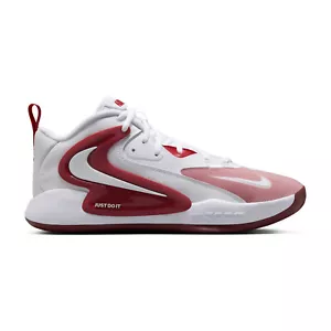 NIKE ZOOM HYPERSET 2 Scarpe Volley Pallavolo Sport Indoor FQ7070 106 Bianco Ross - Foto 1 di 6