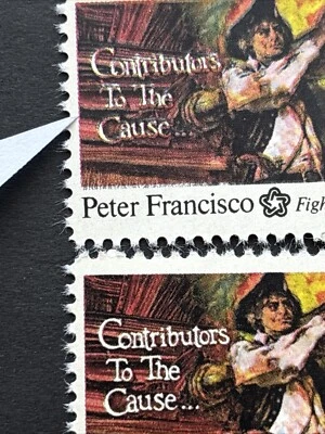 54208 US Sc# 1562 Color Shift Blurred Letters Errors EFO MNH No Gum - Image 1 of 3