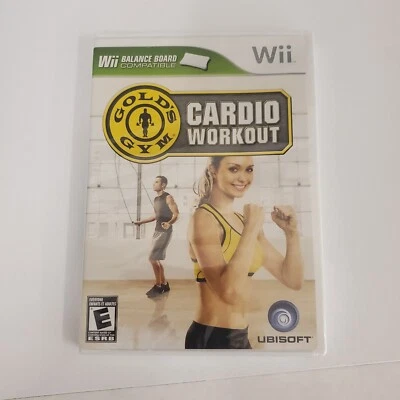 Gold's Gym Cardio Workout (Nintendo Wii, 2009) New - Image 1 of 3